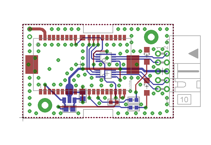 Bluetooth Dongle Layout