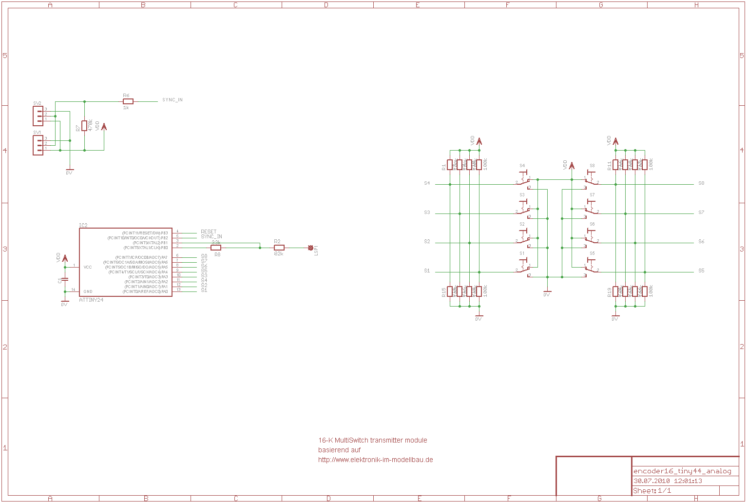 Multiswitch Schaltplan