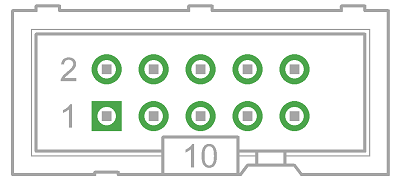 10-Pol Wannenstecker