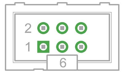 6-Pol Wannenstecker