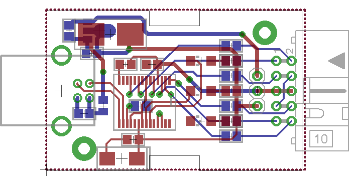 USB UART Dongle Schaltplan